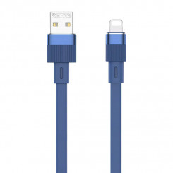 Кабель USB для молнии Remax Flushing, RC-C001, 1м, (niebieski)