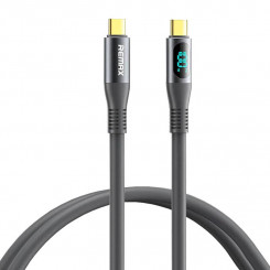 Remax Zisee USB-C to USB-C cable, RC-C032, 1.2m, 100W, (gray)