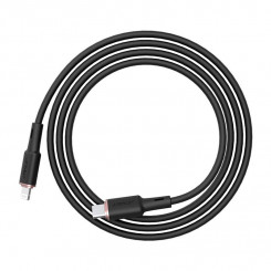 USB-C kaabel Lightining Acefast C2-01 jaoks, 30 W, MFi, 1,2 m (must)
