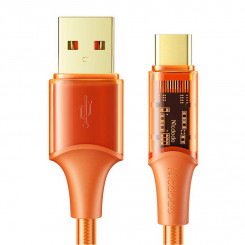 Mcdodo CA-3150 USB-C kaabel, 6A, 1,8 m (oranž)