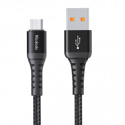 Mcdodo CA-2281 mikro-USB-kaabel, 1,0 m (must)