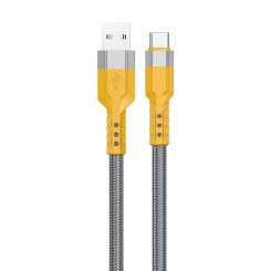 USB to USB-C cable Dudao L23AC 120W 1m (gray)