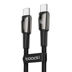 Зарядный кабель Tooki CC, 1 м, 140 Вт (черный)