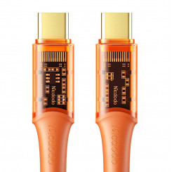 USB-C ja USB-C kaabel Mcdodo CA-2113 100 W 1,8 m (oranž)