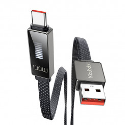 Кабель Mcdodo CA-4980 USB to USB-C с дисплеем 1,2м (черный)