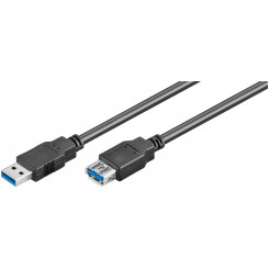 MicroConnect USB 3.0 Extension Cable, 1m
