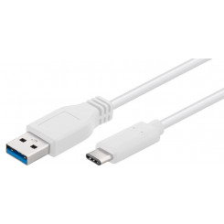 MicroConnect USB-C Gen1 - USB3.0 A, 0.5m Cable, 5 Gbit/s