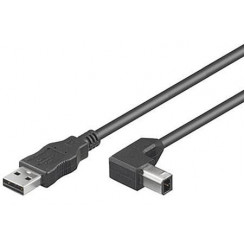 MicroConnect USB2.0 AB kaabel, 1m
