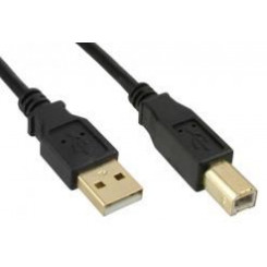Кабель MicroConnect USB2.0 AB, 3 м