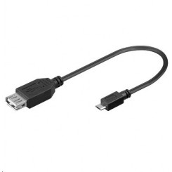 MicroConnect USB 2.0 kaabel, 0,2 m