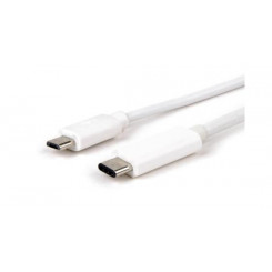 LMP USB‐C (m) to micro‐USB 2.0 cable 480 Mbps/3A - 1m - white