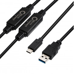 Кабель MicroConnect USB3.0 A — USB-C Gen 1 — кабель 10 м, 5 Гбит/с