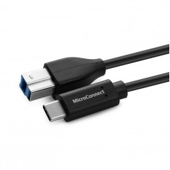 MicroConnect USB-C to USB 3.0 B Cable, 3m