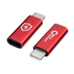 MicroConnect Safe Charge USB-C andmeblokeerija adapter