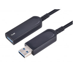Кабель ProXtend USB-A к розетке 3.2 Gen 1 AOC, 10 м