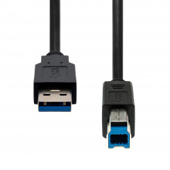 Кабель ProXtend USB 3.2 Gen 1 от A до BM/M, черный, 0,5 м