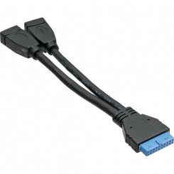 InLine USB 3.0 Adapter Cable internal 2x USB Type A female  /  mainboard header