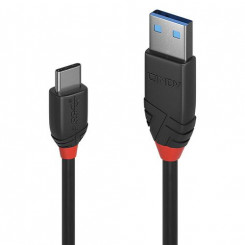 Lindy 36914 USB-кабель 0,15 м USB 3.2 Gen 1 (3.1 Gen 1) USB C USB A Черный