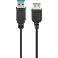 Goobay 93999 USB-кабель 3 м USB 3.2 Gen 1 (3.1 Gen 1) USB A Черный