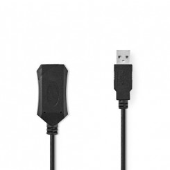 Nedis CCGP60EXTBK50 USB cable 5 m USB 2.0 USB A Black