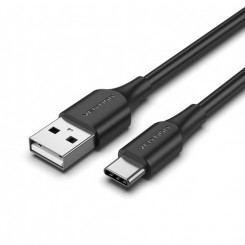 Vention USB 2.0 A isane-C isane 3A kaabel 2M must