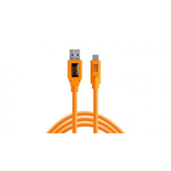 Tether Tools CUC3215-ORG USB-kaabel 4,6 m USB 3.2 Gen 1 (3.1 Gen 1) USB A USB C Oranž