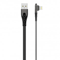 Кабель USB LDNIO LS582 молния, 2,4 А, длина: 2м