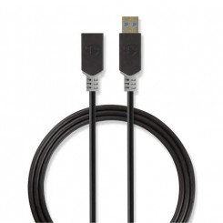 Nedis CCBW61010AT20 USB cable 2 m USB 3.2 Gen 1 (3.1 Gen 1) USB A Anthracite