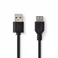 Nedis CCGB60010BK20 USB cable 2 m USB 2.0 USB A