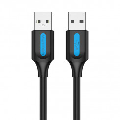USB 2.0 kaabel Vention COJBC 2A 0,25m must PVC