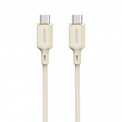 Кабель USB-C на USB-C Dudao L7SCC1M 100Вт 1м (белый)