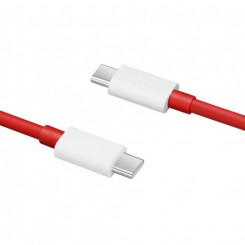 OnePlus 5461100529 USB-kaabel 1 m USB 3.2 Gen 2 (3.1 Gen 2) USB C Punane