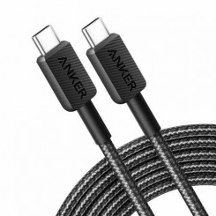 Anker 322 USB cable 1.8 m USB C Black