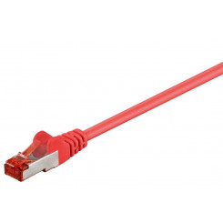MicroConnect CAT6 S/FTP Network Cable 5m, Red