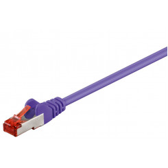 Сетевой кабель MicroConnect CAT6 F/UTP, 0,25 м, фиолетовый