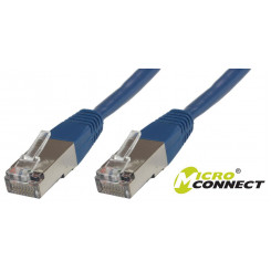 MicroConnect CAT6 F/UTP Network Cable 15m, Blue