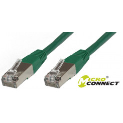 Сетевой кабель MicroConnect CAT6 F/UTP, 15 м, зеленый