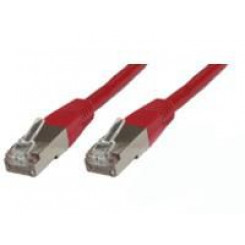 Сетевой кабель MicroConnect CAT6 F/UTP, 20 м, красный