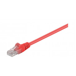 MicroConnect CAT5e U/UTP Network Cable 0.25m, Red