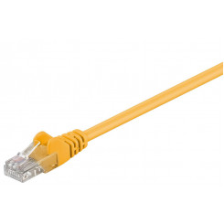 MicroConnect CAT5e U/UTP Network Cable 0.25m, Yellow