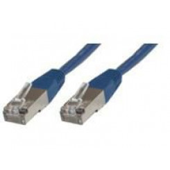 Сетевой кабель MicroConnect CAT5e F/UTP, 0,5 м, синий