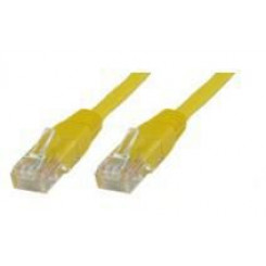 Сетевой кабель MicroConnect CAT5e U/UTP, 15 м, желтый
