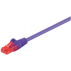 Сетевой кабель MicroConnect CAT6 U/UTP, 1 м, фиолетовый