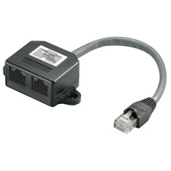 MicroConnect CAT5e võrgukaabli jaotur (Y-adapter)