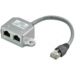 MicroConnect CAT5e Network Cable Splitter (Y-adapter)