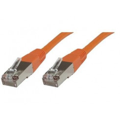 MicroConnect CAT6 S/FTP Network Cable 0.25m, Orange