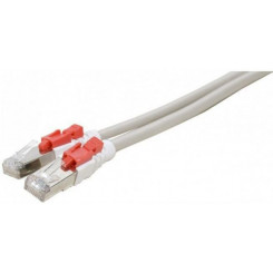 Сетевой кабель MicroConnect CAT6 S/FTP, 5 м, серый, с замком