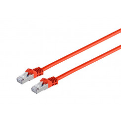 Патч-корд MicroConnect RJ45 S/FTP с. Необработанный кабель CAT 7, 1,5 м, красный
