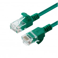 Сетевой кабель MicroConnect CAT6a U/UTP SLIM, 1 м, зеленый