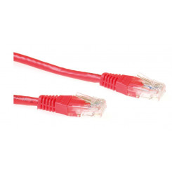 MicroConnect U/UTP CAT6 1M Red PVC